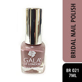 Gala of London Bridal Nail Polish - Natural Nude Glossy BR22